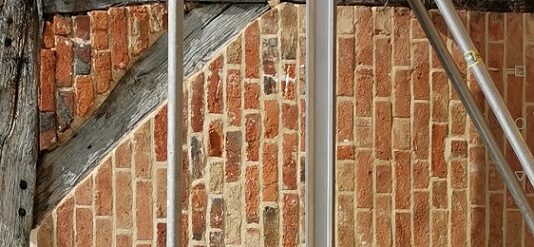 Listed Building Lime Pointing & Beam tying