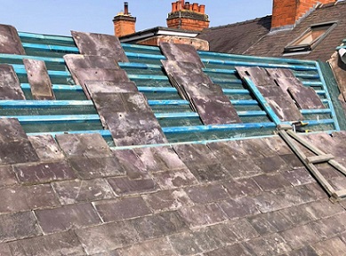 Roof tile stripping and recycling